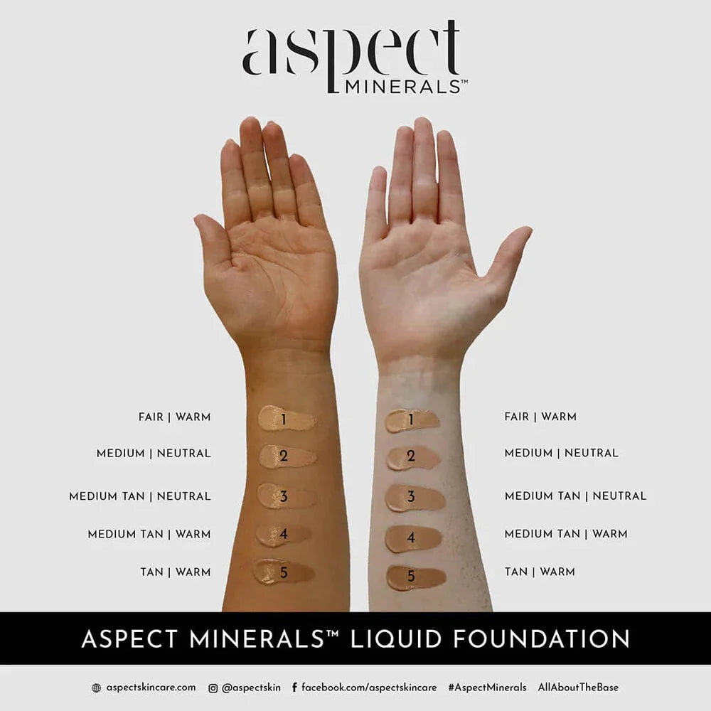 Liquid Foundation | Aspect Minerals