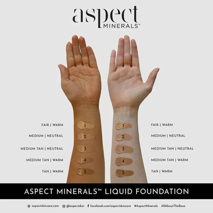 Liquid Foundation | Aspect Minerals