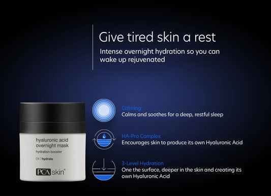 Hyaluronic Acid Overnight Mask | PCA Skin